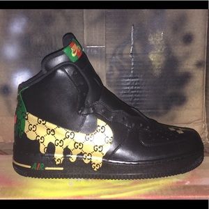 gucci drip air force 1